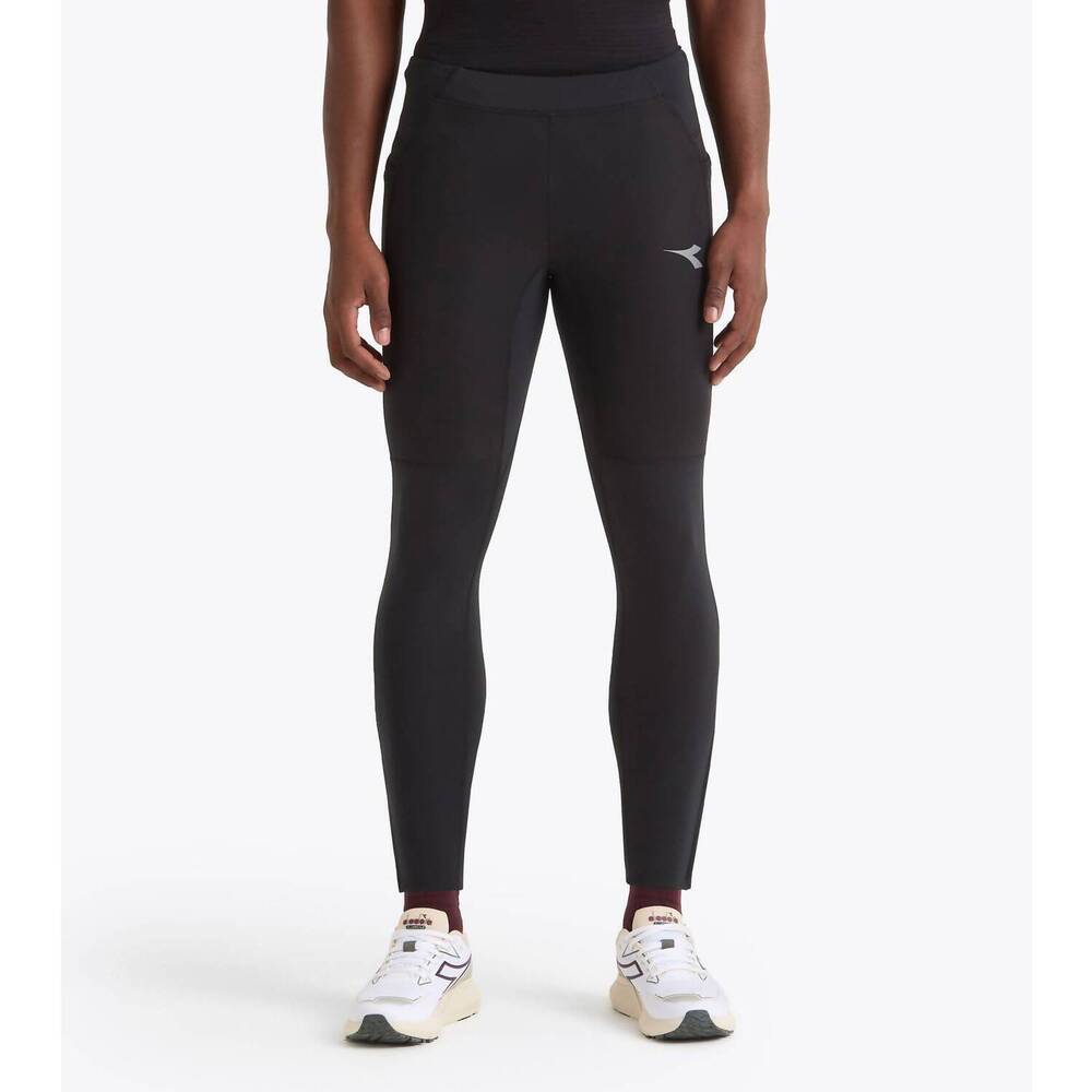 NEW DIADORA winter protection run tights in black